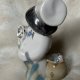 Zabawna ciekawa i niespotykana figurka porcelanowa