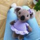Koala dziewczynka, Miś pluszowy na prezent, Przytulanka dla dziecka