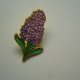 PIN PRZYPINKA BROSZKA KWIAT HIACYNT