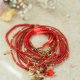 Naszyjnik z czerwonego korala – biżuteria handmade | Prezent na Dzień Kobiet i Walentynki | DomilkowyDomek