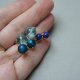 Dots - Tygrysie oko blue /alloys collection/ - sztyfty