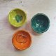 4 miseczki na pierścionki lub inne małe skarby - ceramika handmade