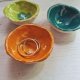 4 miseczki na pierścionki lub inne małe skarby - ceramika handmade