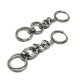 Kolczyki chainmaille stal chirurgiczna 6 cm goth industrial wodoodporne