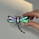 Broszka witrażowa "Ważka" ze szkła. Prezent na Dzień Kobiet