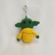 Zielono-żółty stworek - breloczek handmade