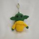 Zielono-żółty stworek - breloczek handmade