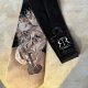 Nowy firmowy 100 % silk  ROBIN RUTH i Albert Einstein - KRAWAT 100 % JEDWAB