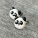 Kolczyki misie panda