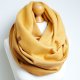 CIEPŁY KOMIN tuba szalik damski - Pracownia Zolla, komin tuba szalik damski zimowy, MIODOWY komin dresowy