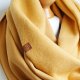 CIEPŁY KOMIN tuba szalik damski - Pracownia Zolla, komin tuba szalik damski zimowy, MIODOWY komin dresowy