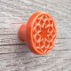 Gałka do mebli brązowo- pomarańczowa, wz.01