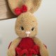 Malinka Króliczka ręcznie robiona.
