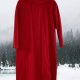Modena Poznań Polska Czerwony płaszcz MIDI kapsułkowy Model kolekcjonerski Prototyp Vintage  - rozmiar 44-48