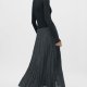 ZARA - MAXI SPÓDNICA W GROSZKI - XS/S