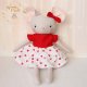 Myszka Klara, przytulanka ręcznie szyta, prezent GOTOWY