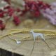 Whippet / Chart angielski - bransoletka z psem, srebro 925