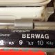 Mechaniczna waga kuchenna szalkowa marki Berwag Niemcy Vintage