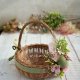 Koszyczek wielkanocny, koszyk wiklinowy na święcone