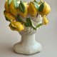 Sicilian Moorish Head with Lemon Wreath - Made in Italy ❤ Duża donica ❤