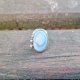 Opal niebieski - pierścionek regulowany