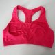 Różowy neonowy stanik, biustonosz sportowy, do ćwiczeń XS 34 S 36, wygodny