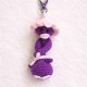 Szydełkowy breloczek amigurumi