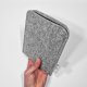 Filcowe etui na Kindle JASNOSZARE