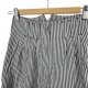 VITAMIN spodnie vintage marine paski 3/4 wysoki stan 36 S