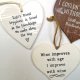 stylowe  ZAWIESZKI decory SERCA sentencje 3szt