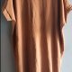 Karmelowa sukienka