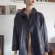 kurtka vintage skóra naturalna oversize