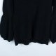 Knitwear by F&F czarny sweter z bufiastymi rękawami 14 / 42