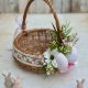 Koszyczek wielkanocny, koszyk wiklinowy na święcone