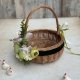 Koszyczek wielkanocny, koszyk wiklinowy na święcone