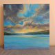 Wschód słońca - obraz akrylowy formatu 60/60 cm