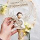 Pamiątka Komunii dla chłopca - anioł na obręczy | Prezent komunijny