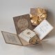 Pamiątka pierwszej Komunii Świętej exploding box kartka 3d