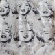 Marilyn Monroe Zwiewny szal vintage szalik apaszka wiskoza jedwab chusta