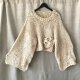 HAND MADE sweterek oversize nowy onesize