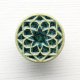 Gałka do mebli zieleń szmaragdowa, wz.01