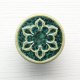 Gałka do mebli zieleń szmaragdowa, wz.02