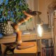Lampa drewniana dekoracyjna handmade