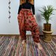 szarawary nomad - czerwone | indie | bawełna | joga boho