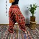 szarawary nomad - czerwone | indie | bawełna | joga boho