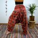 szarawary nomad - czerwone | indie | bawełna | joga boho