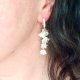 Kolczyki Konwalie – Złocona Elegancja, Realistyczne Kwiaty (Cyrkonie)