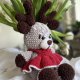 Ręcznie robiony Jelonek Amigurumi – idealny na prezent (45 cm)