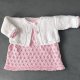 Komplet niemowlęcy "Różowa kokardka"