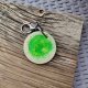 Brelok artystyczny z żywicy – zielona energia